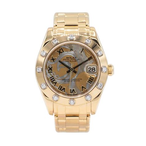 rolex pearlmaster 34 gebraucht|Rolex Pearlmaster 34 81318 Gelbgold 750 2010 Diamanten.